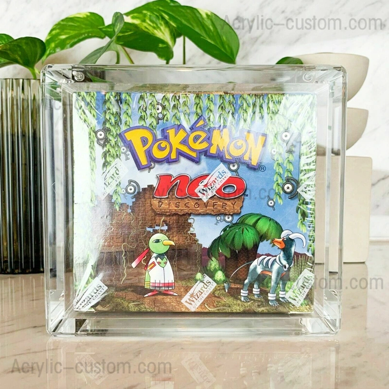 Pokemon WOTC English Booster Box Acrylic Case - Pokemon Booster Case