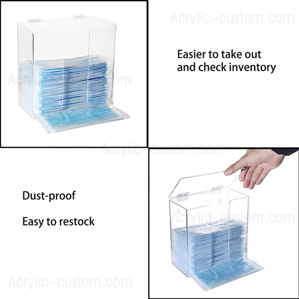 موزع قناع الوجه الشفاف - موزع قناع الأكريليك