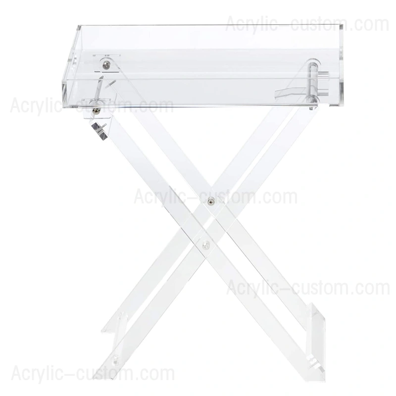 Acrylic Tray Table - Acrylic Folding Tray Table
