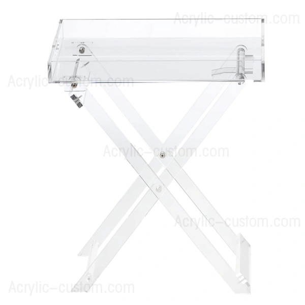 Acrylic Tray Table - Acrylic Folding Tray Table