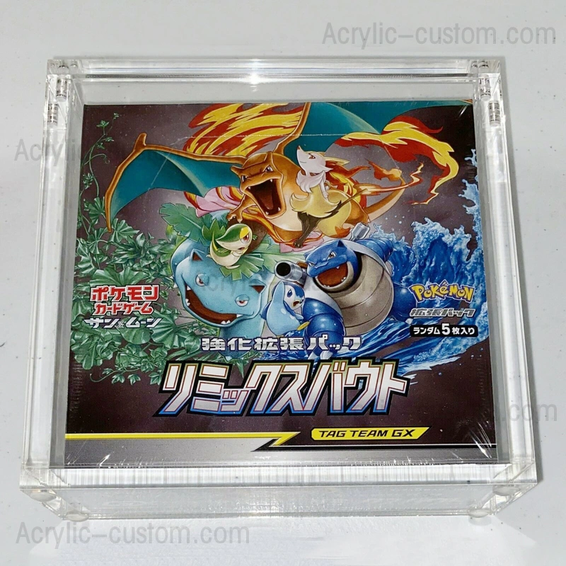Japanese Pokemon Acrylic Case - Pokemon Remix Bout Booster Box