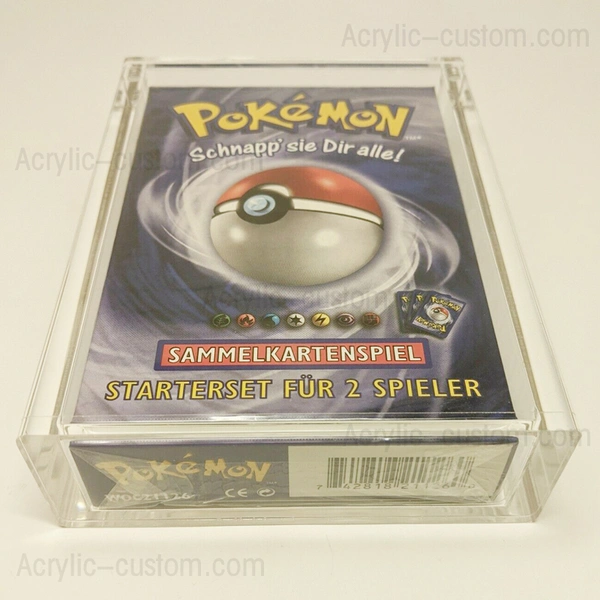 Pokemon Card Booster Box Acrylic Case - Pokemon Acrylic Booster Box