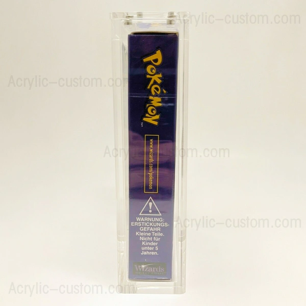 Pokemon Card Booster Box Acrylic Case - Pokemon Acrylic Booster Box