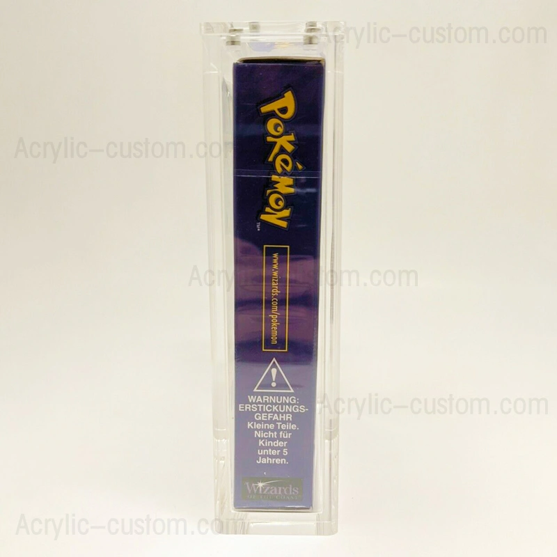 Pokemon Card Booster Box Acrylic Case - Pokemon Acrylic Booster Box