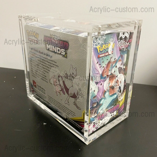 Pokemon Acrylic Case - Pokemon ETB Elite Trainer Booster Boxes