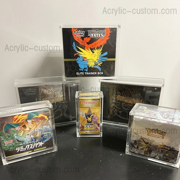 ETB Acrilic Box Protector - 125x136x77mm for Pokemon - The Ultimate  Protection for Your Best Collectibles