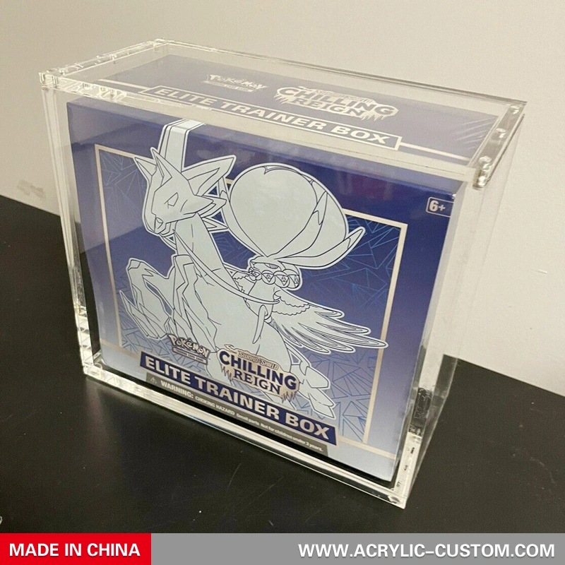 Pokemon ETB Protective Case - Magnetic Acrylic Box