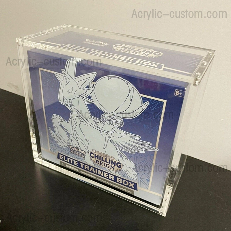 Pokemon ETB Protective Case - Magnetic Acrylic Box