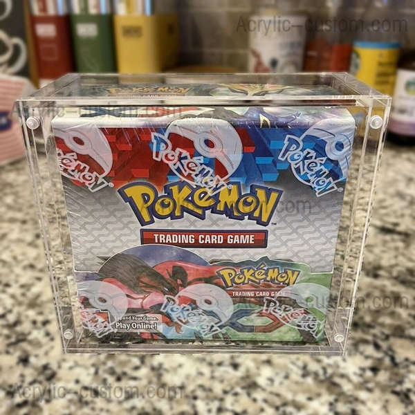 Pokemon Protective Case Display - Acrylic Case for Booster Box