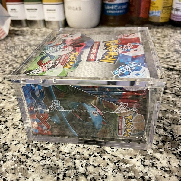 Pokemon Protective Case Display - Acrylic Case for Booster Box