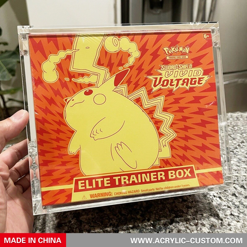 Pokemon Booster Box Protective Case - Pokemon Acrylic Case