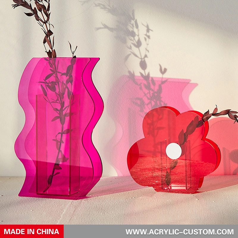 Современная акриловая шкатулка для украшения сухоцветов - акрил-custom.com