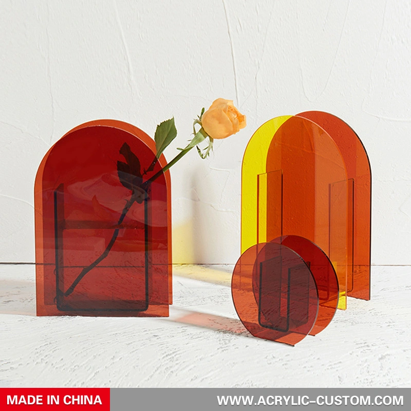Цветная акриловая коробка для украшения дома, цветочные коробки - акрил-custom.com