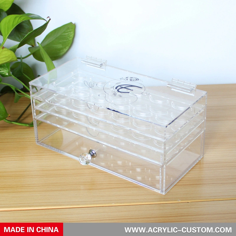 Clear Acrylic Eyelash Organizer - Acrylic-custom.com