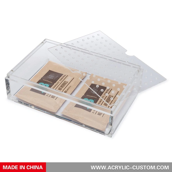 Custom Acrylic Cigar Humidor - Boveda Small Acrylic Humidor