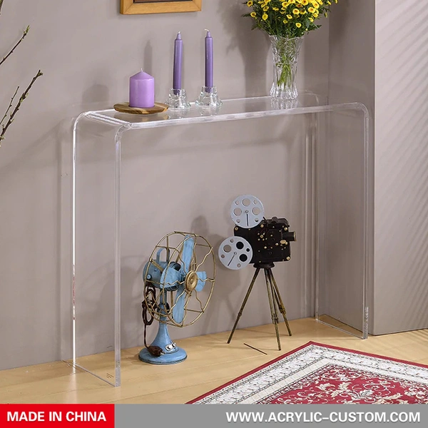 U字型アクリルクリア装飾家具| アクリルカスタムメーカー