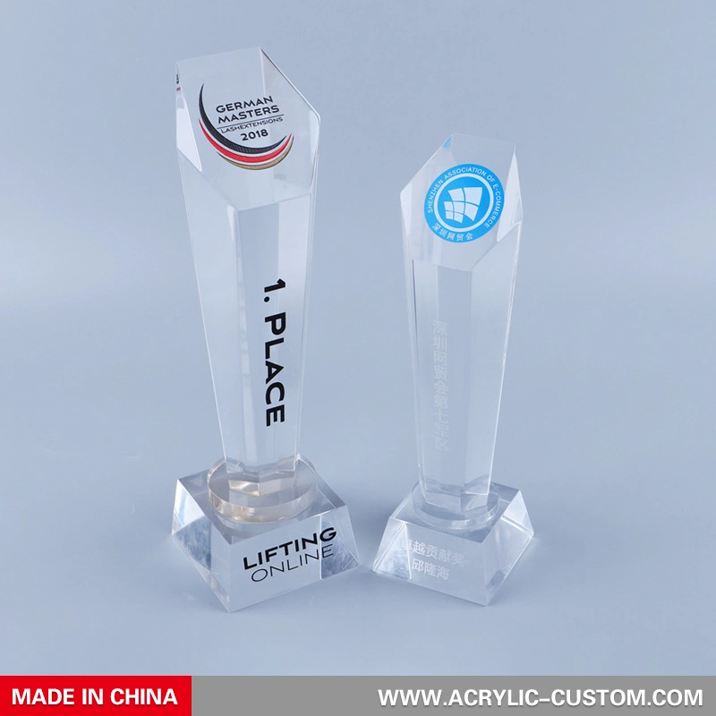 高品質企業賞のアクリルトロフィー| アクリルカスタムメーカー
