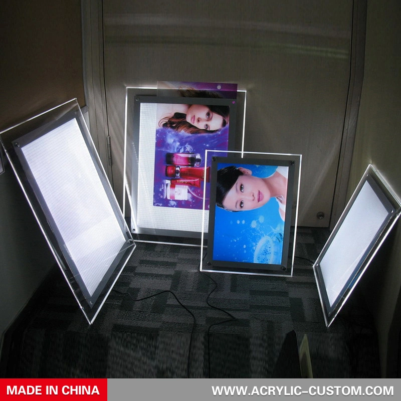 発光大型LEDフォトフレームアクリルフレーム| アクリルカスタムメーカー