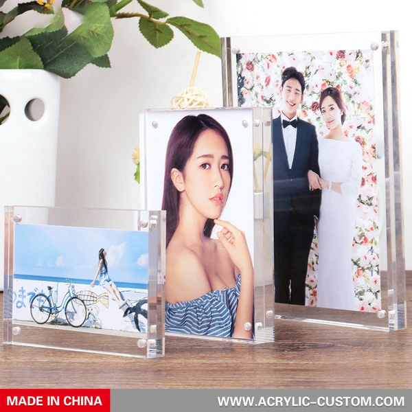 прозрачные подарочные рамки для фотографий - свадебные акриловые фоторамки