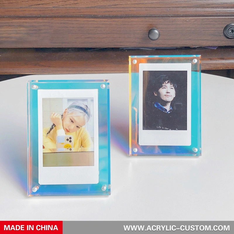 5x7 цветная фоторамка подарок сувенир фоторамка | производитель акрила на заказ