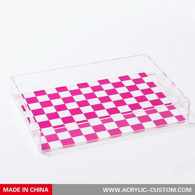 Food Breakfast Serving Tray - Acrylic Tray Wholesale