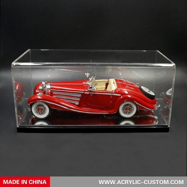 ブラックベースの8x11レゴディスプレイボックス| アクリルカスタムメーカー