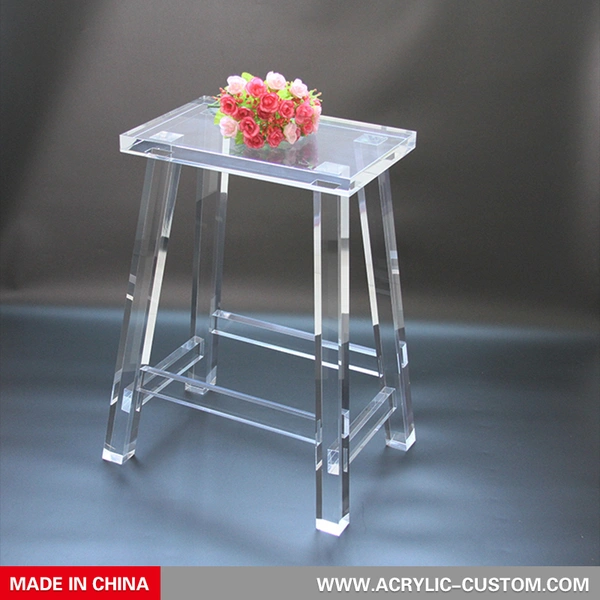 Silla de taburetes de bar de muebles de acrílico - Acrylic-custom.com