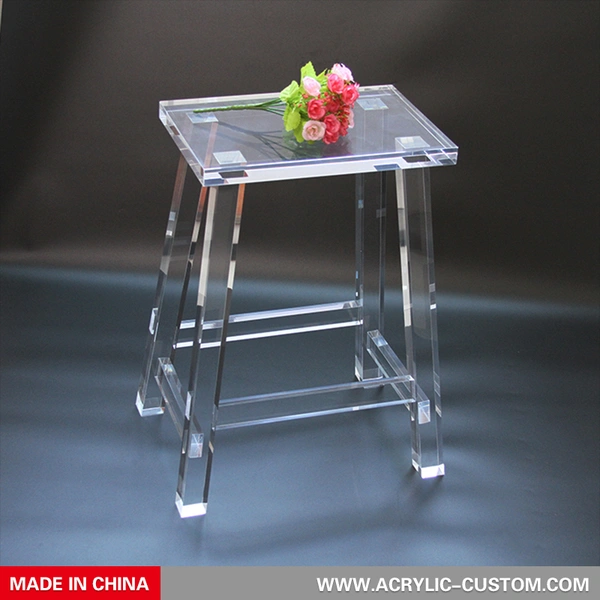 Silla de taburetes de bar de muebles de acrílico - Acrylic-custom.com