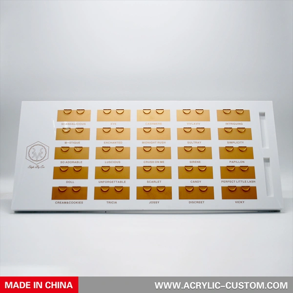 Lash Extension Display for 25 Pair Lashes - Lash Display Wholesale