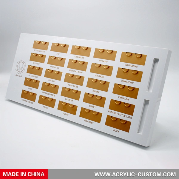 Lash Extension Display for 25 Pair Lashes - Lash Display Wholesale