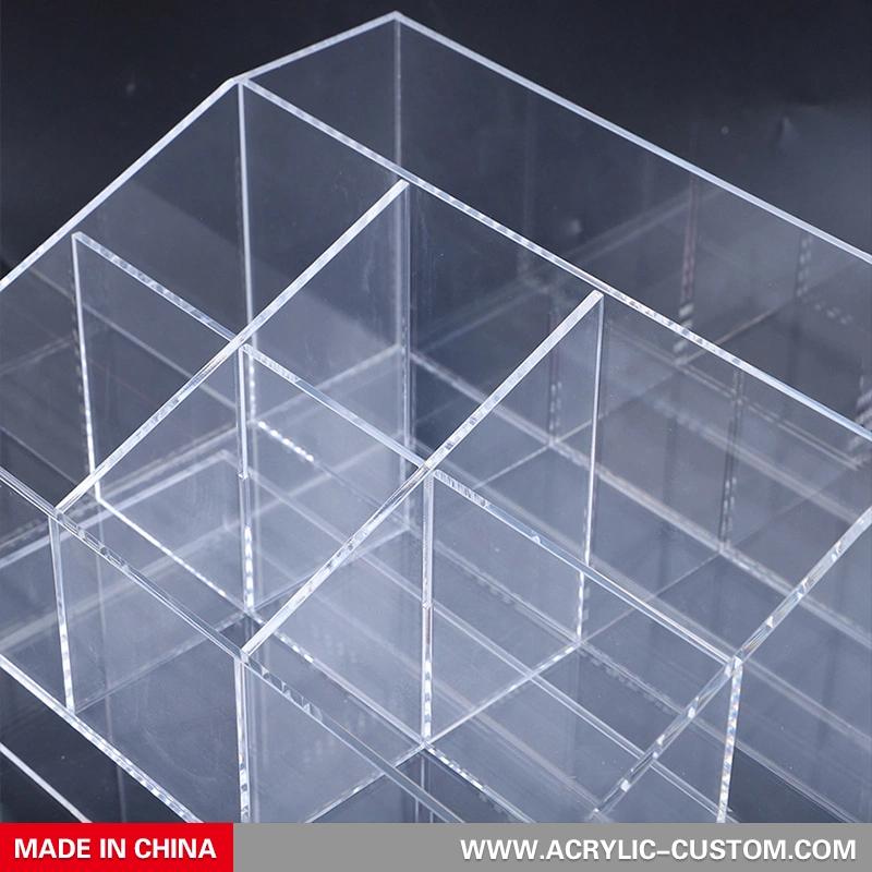 化粧引き出し付き透明アクリルオーガナイザー-化粧オーガナイザー 