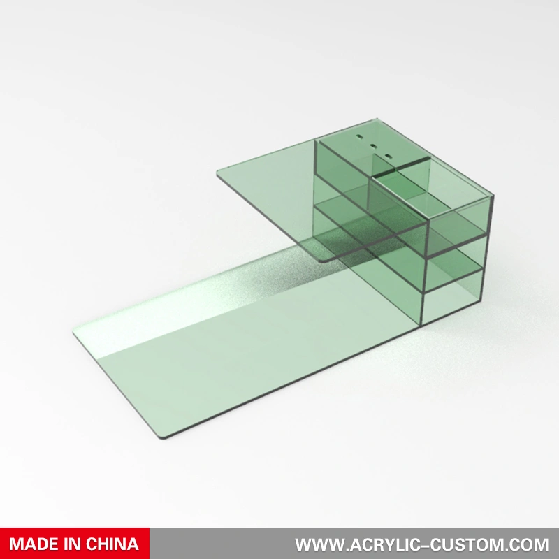 Прозрачный акриловый органайзер для подушек для наращивания ресниц - полка для подушек