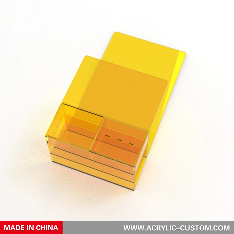 Прозрачный акриловый органайзер для подушек для наращивания ресниц - полка для подушек