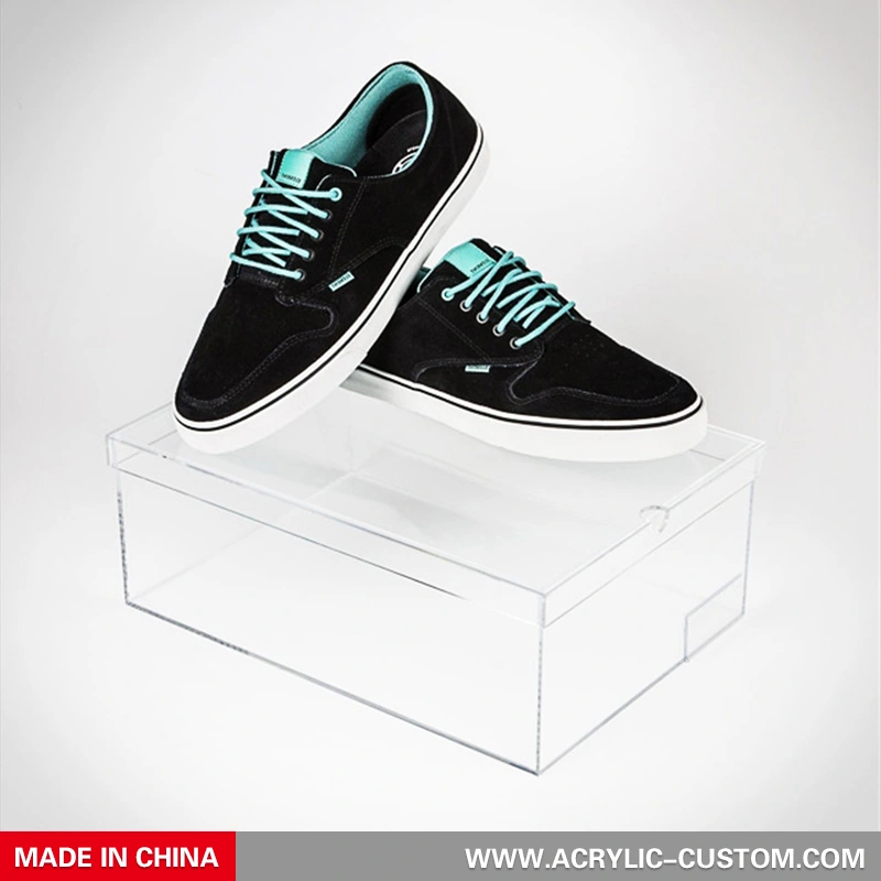 durchsichtige Schuhkartons aus Acryl mit Deckel, Schuhkartons aus Acryl im Großhandel