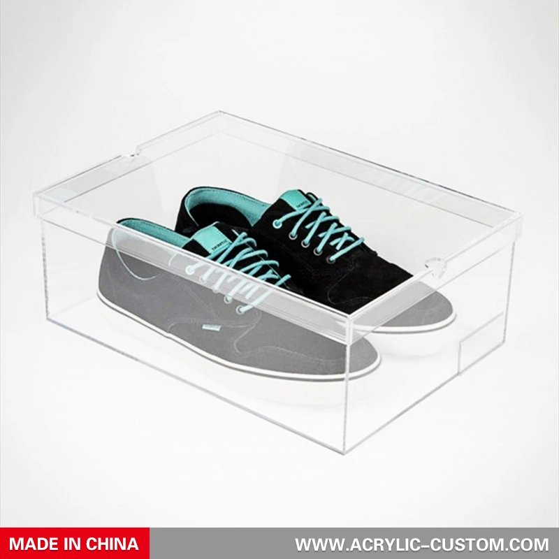 durchsichtige Schuhkartons aus Acryl mit Deckel, Schuhkartons aus Acryl im Großhandel