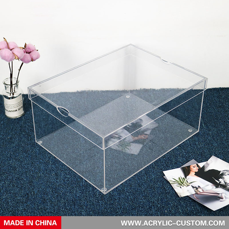 Wholesale Acrylic Women's Shoe Box, Clear Acrylic Shoe Box Drawer