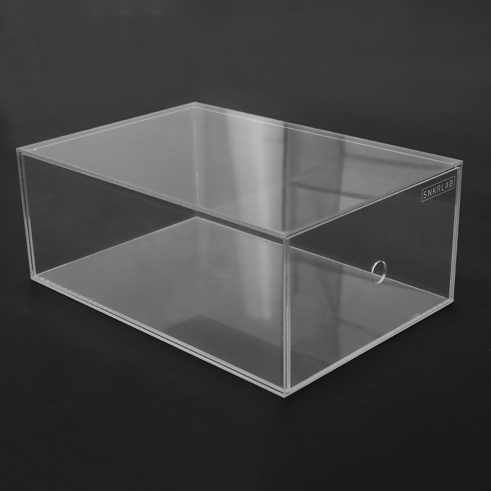 Acrylic Shoe Boxes Drawer with Ventilation Holes, Wholesale Shoe Boxes