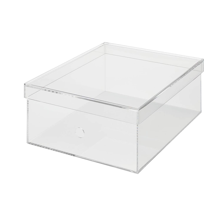 Factory Wholesale Clear Acrylic Shoe Sneaker Box For Shoe Storage