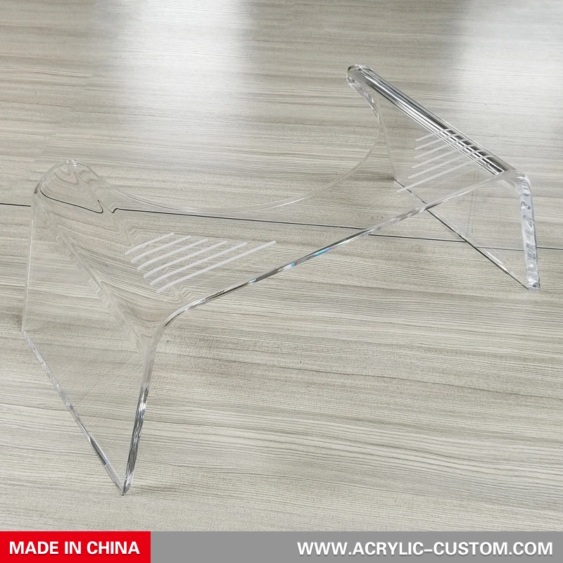 工場カスタムアクリルトイレスツール、スクワット用クリアトイレスツール 