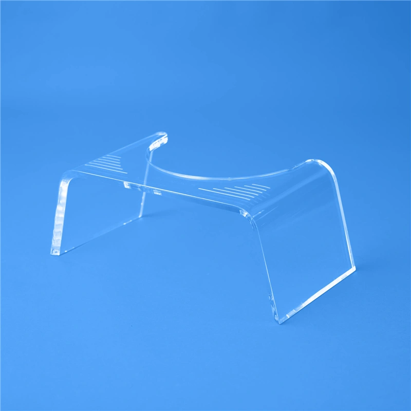 工場カスタムアクリルトイレスツール、スクワット用クリアトイレスツール 