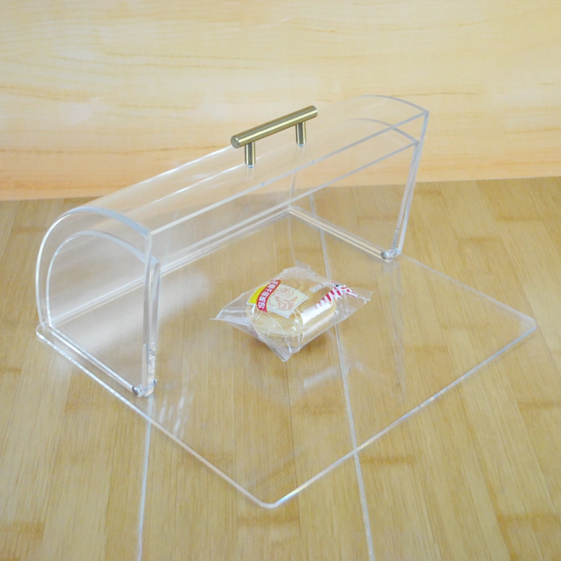 キッチンフード収納用大型アクリルパンボックスケーキスタンド 