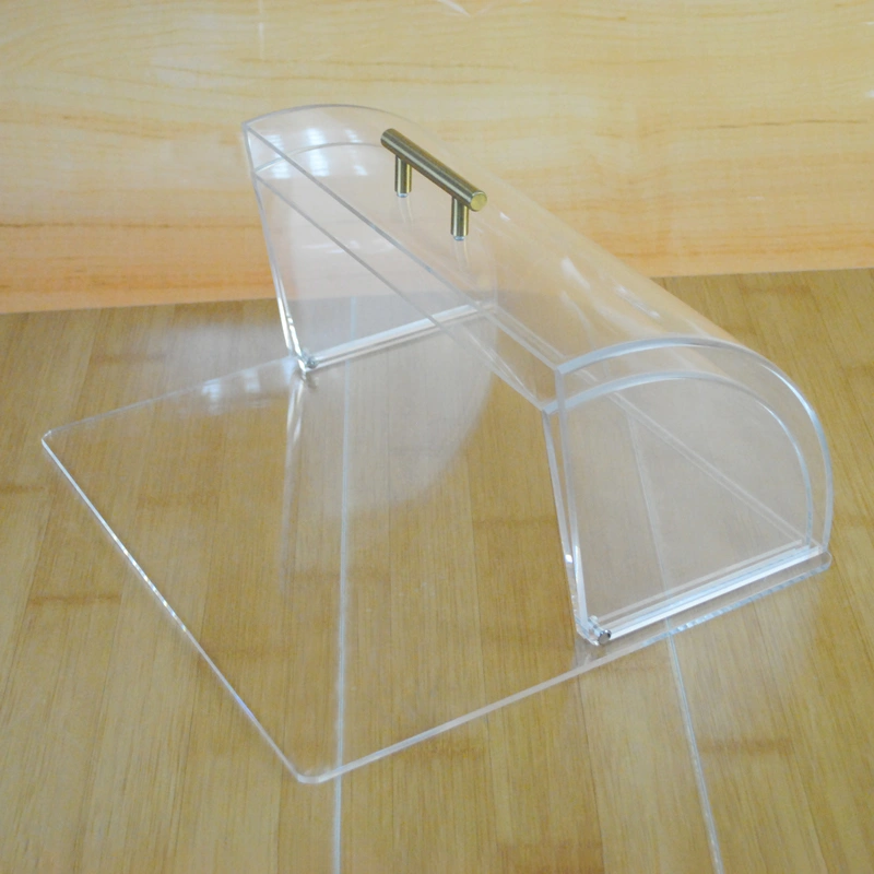 キッチンフード収納用大型アクリルパンボックスケーキスタンド 
