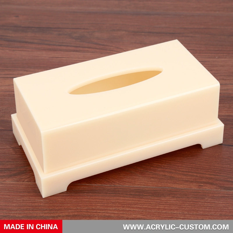 Plastic Tissue Box Holder - Rectangular Tissue Box Cover