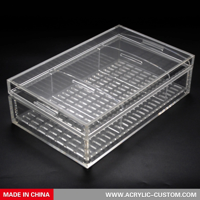 большой акриловый хьюмидор для сигар на 75 сигар, акриловый хьюмидор на заказ