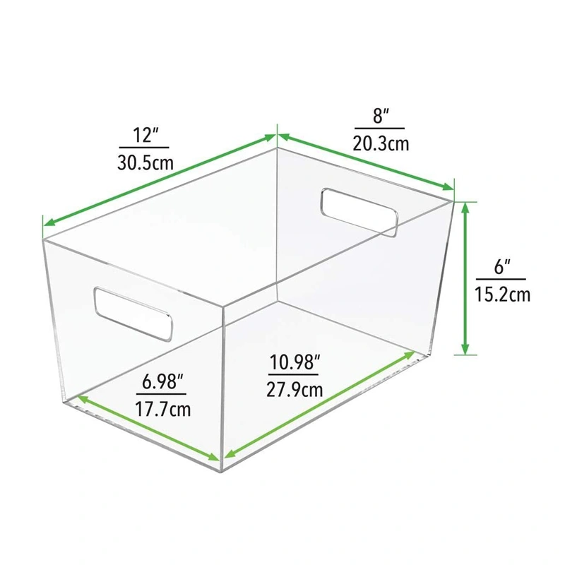 透明アクリルバスルームオーガナイザー、ボディウォッシュ用プラスチック収納ボックス 