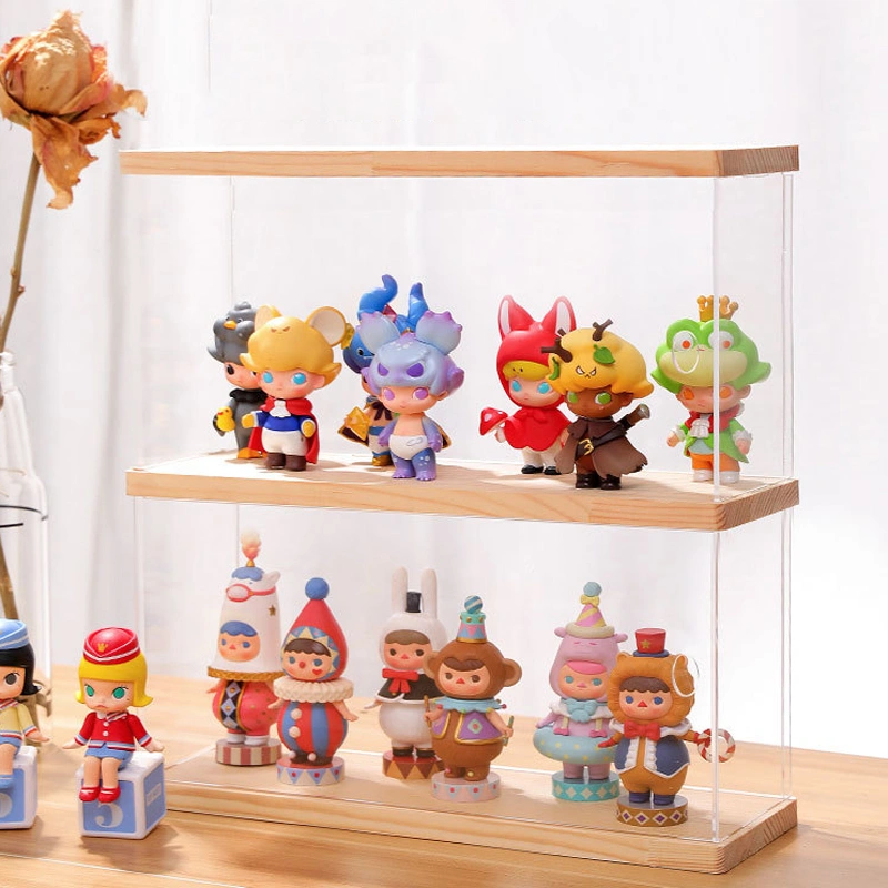 収集品のための工場卸売アクリル玩具陳列ボックス 