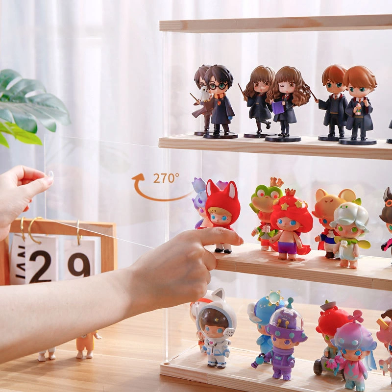 収集品のための工場卸売アクリル玩具陳列ボックス 