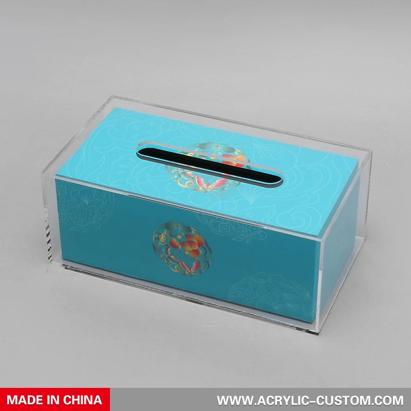 カウンタートップアクリルティッシュボックスカバー-アクリル-custom.com 