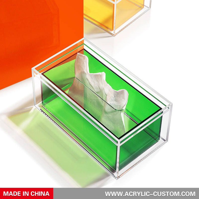 正方形の容器カラフルなティッシュボックスカバー-アクリル-custom.com 