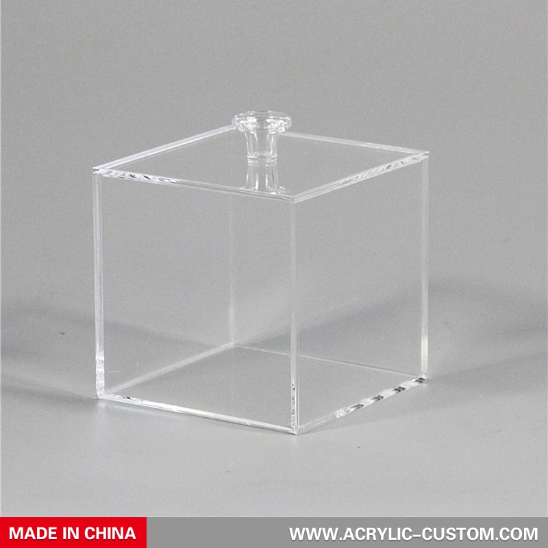 Small Clear Acrylic Candy Box with Handle Plastic Candy Box